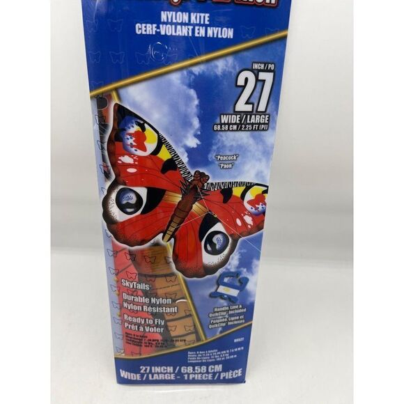 X Kites Monarch Butterfly Nylon Kite 27” - Picture 3 of 5
